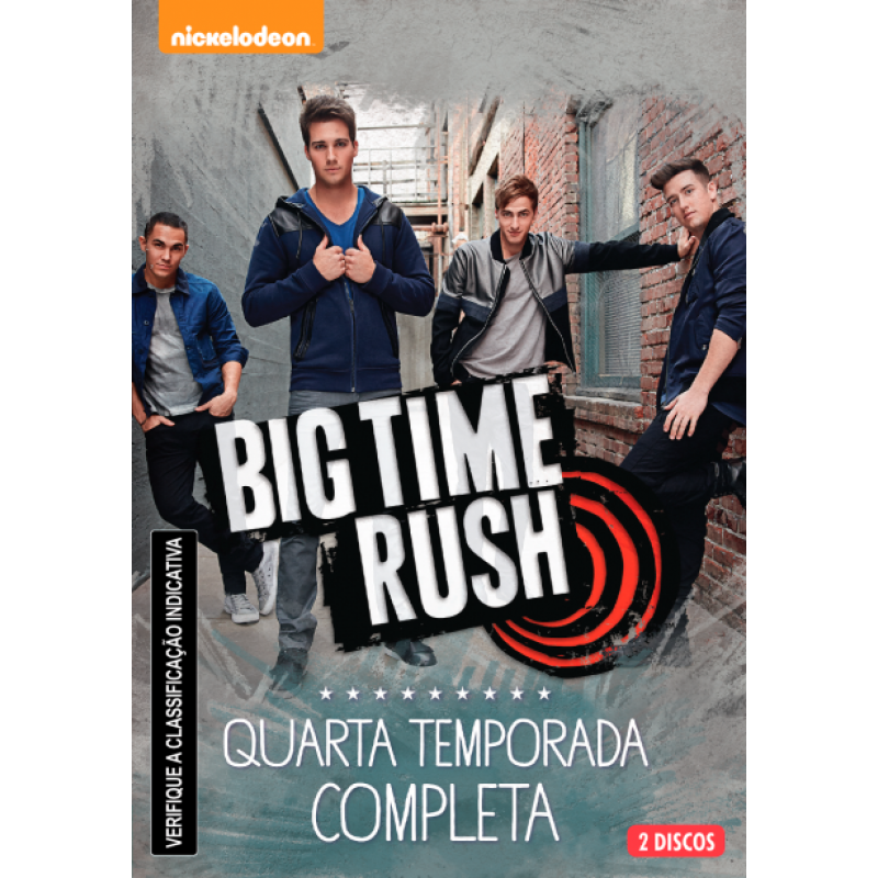 DVD Big Time Rush - Quarta Temporada Completa (DUPLO)